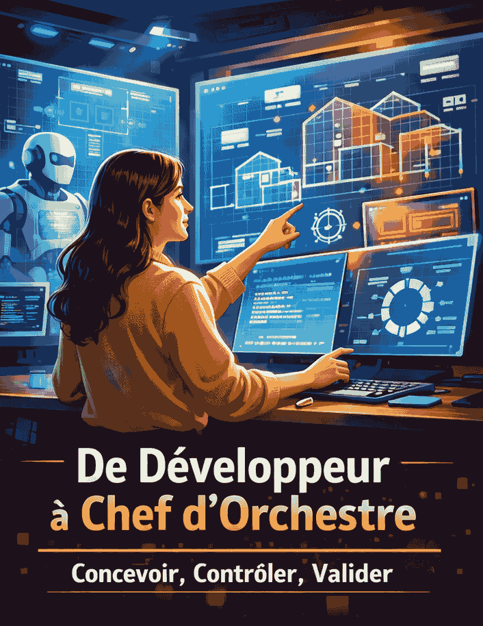 D&eacute;veloppeur travaillant avec l&rsquo;intelligence artificielle